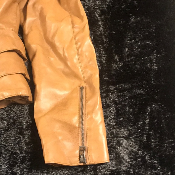 Faux leather jacket - Picture 3 of 4